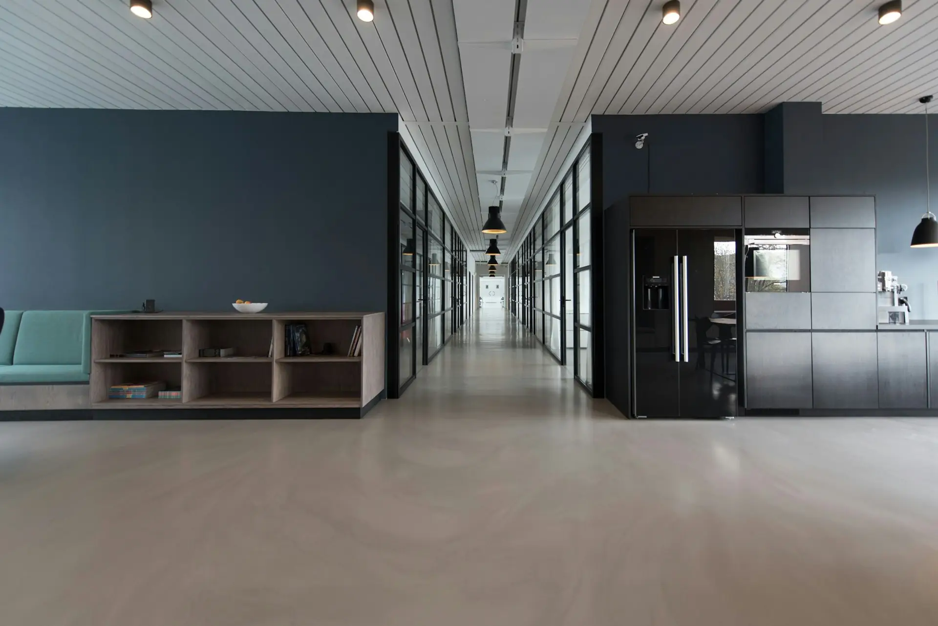 Associated Testing Laboratories modern office interior in Sugar Land