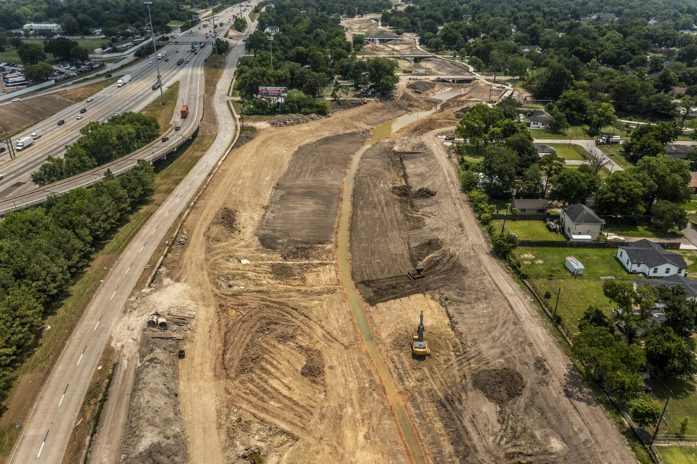 Hunting Bayou Channel Improvements