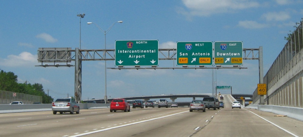 Sam Houston Tollway northbound at I-10
