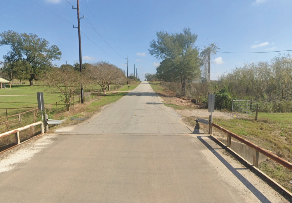 View from the Rogers Road bridge corridor