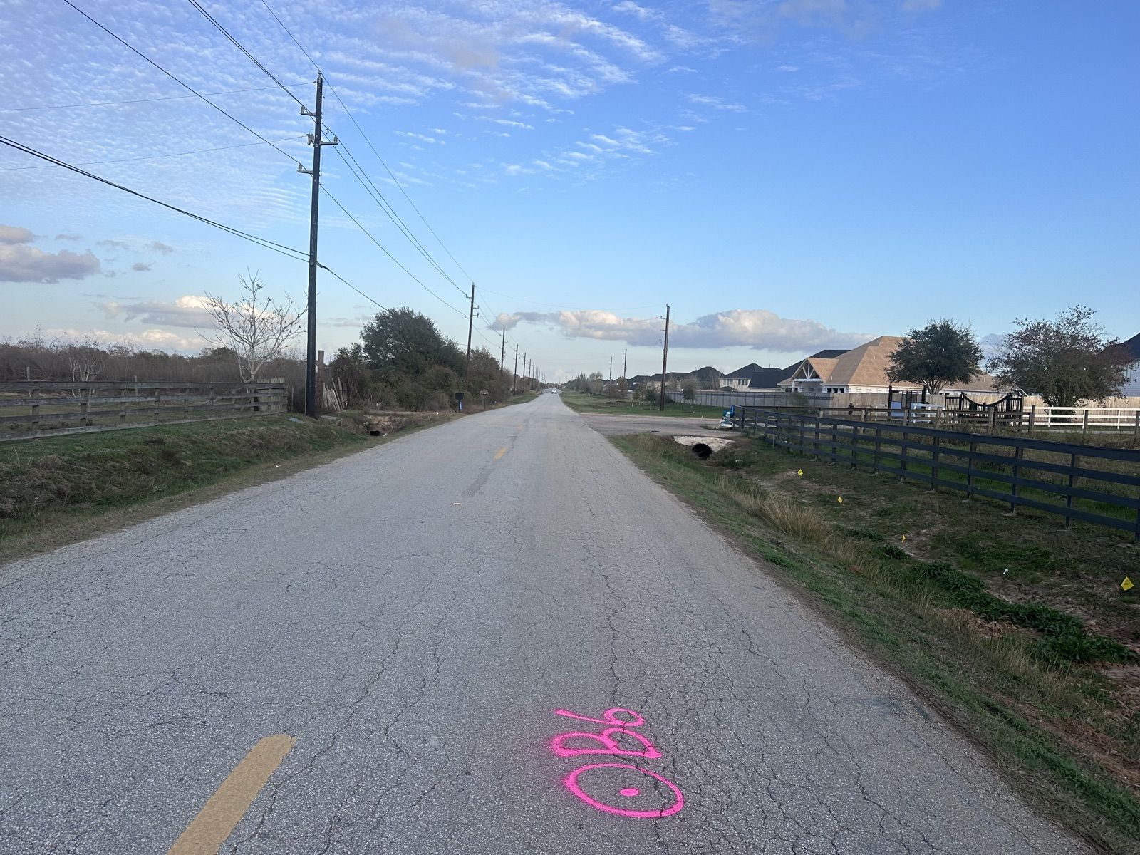 Boring location at the Rogers Road corridor