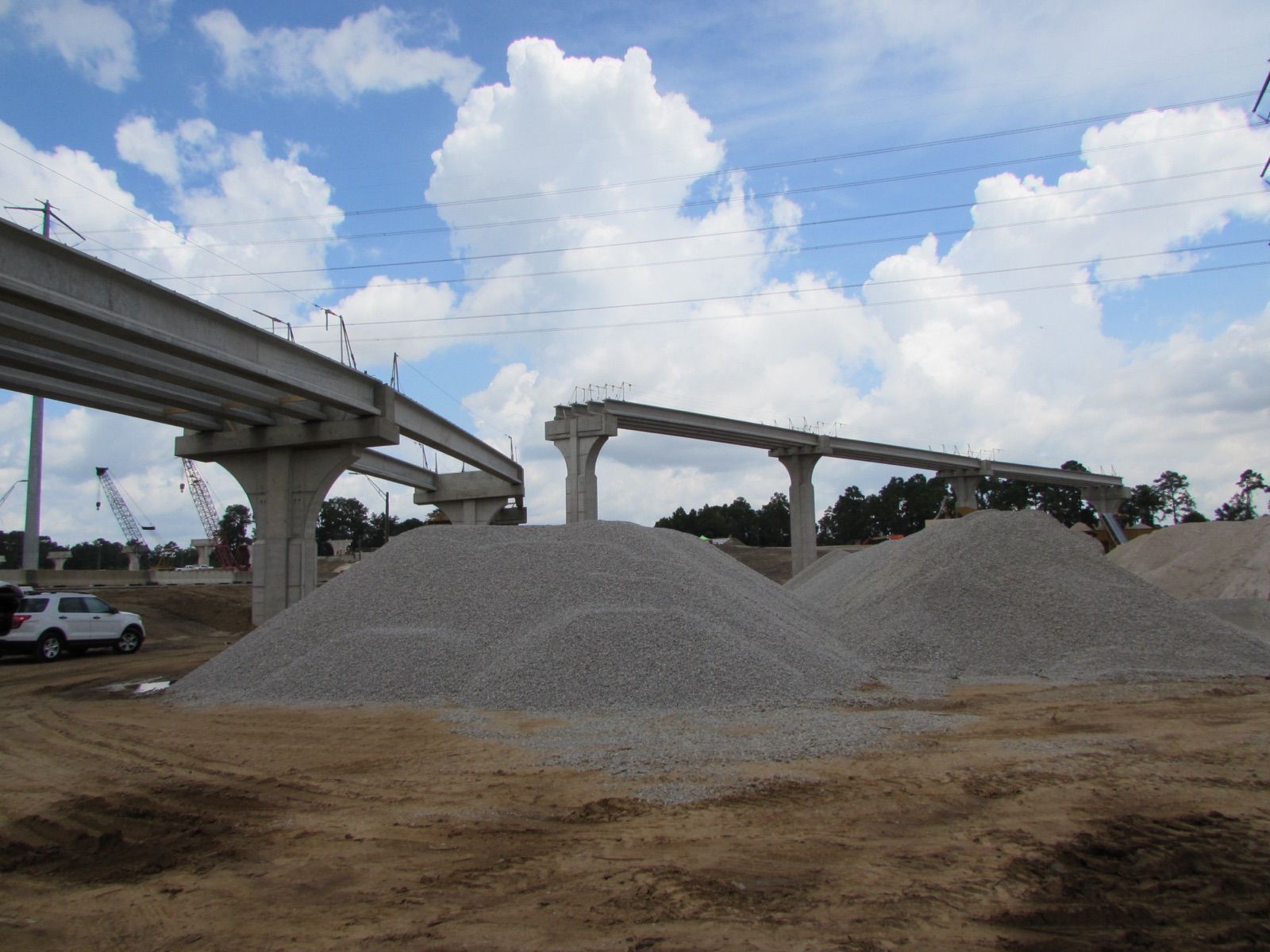 New connector ramps from the Hardy Toll Road to the Grand Parkway