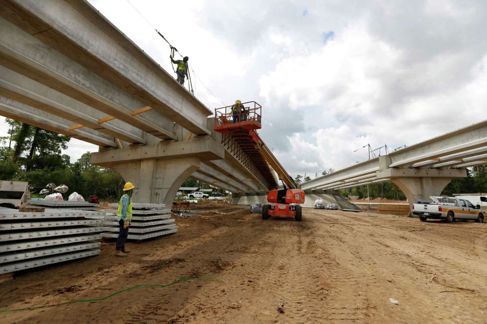 Hardy Toll Road widening corridor