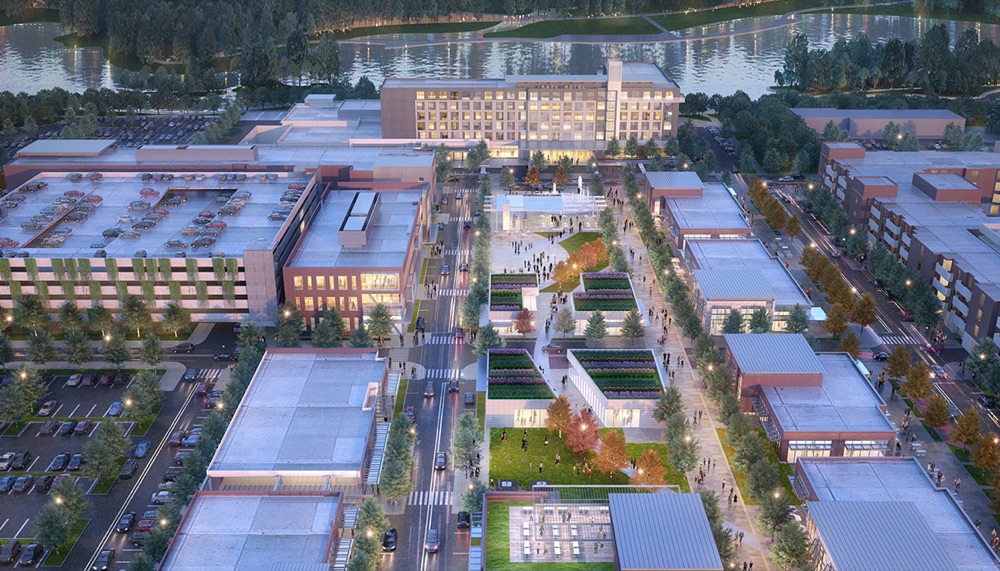 Katy Boardwalk under construction