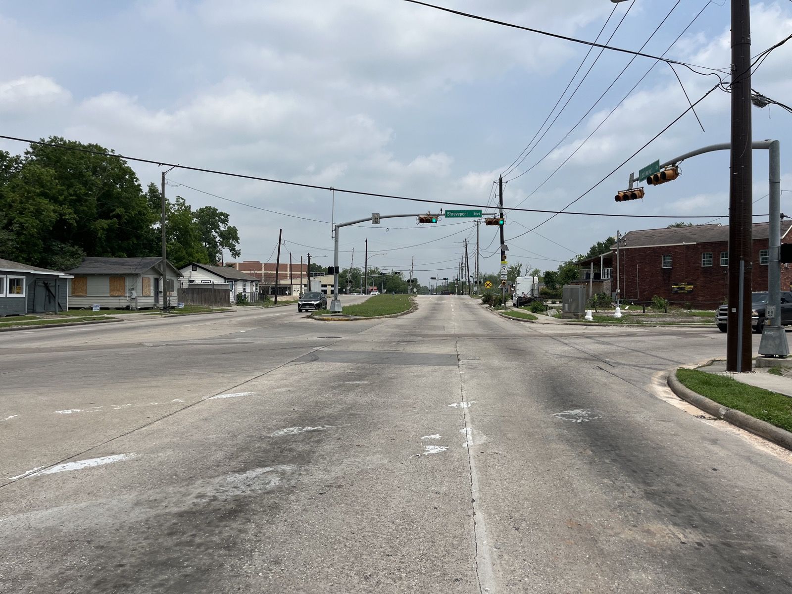 Industrial and residential transition along the Lockwood corridor