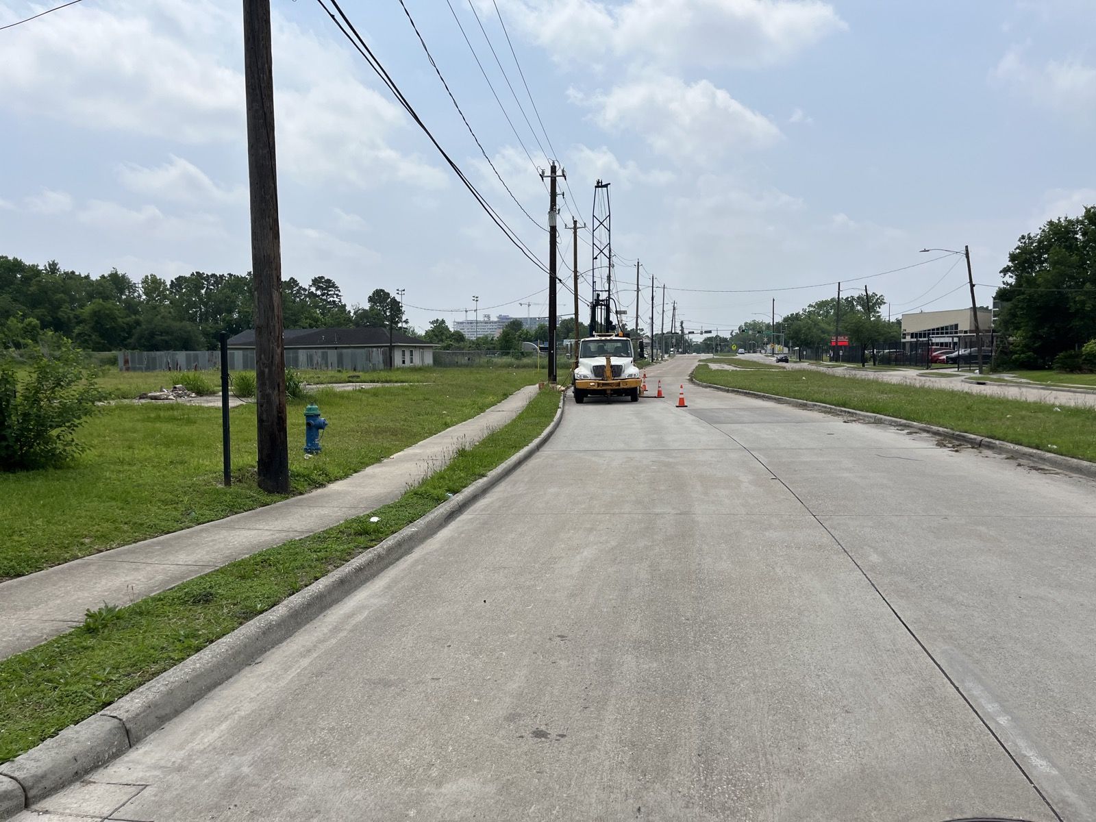 Site conditions along the Lockwood Drive corridor