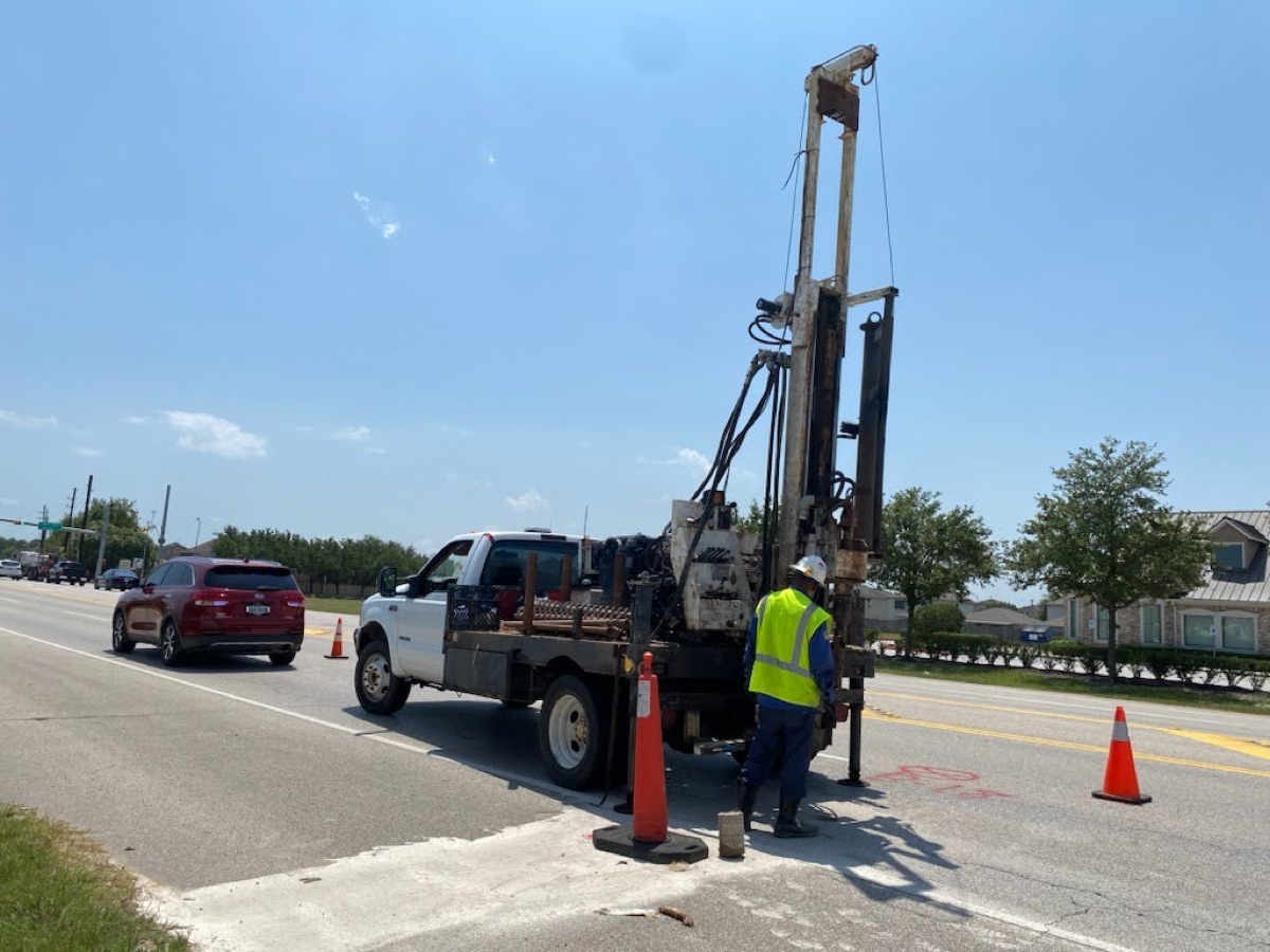 Site conditions along the Will Clayton Parkway segment