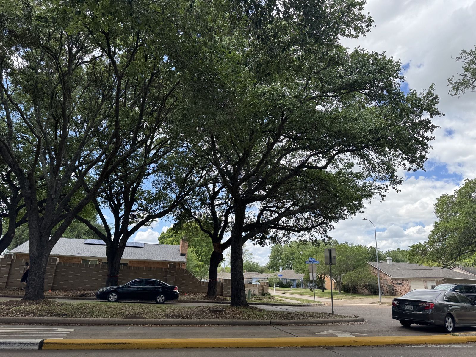 Williams Trace Boulevard streetscape, Sugar Land